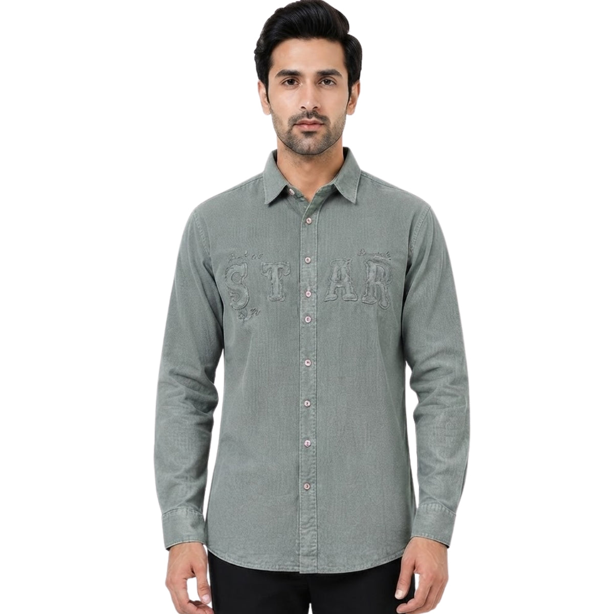 Premium Sage Green Signature Shirt