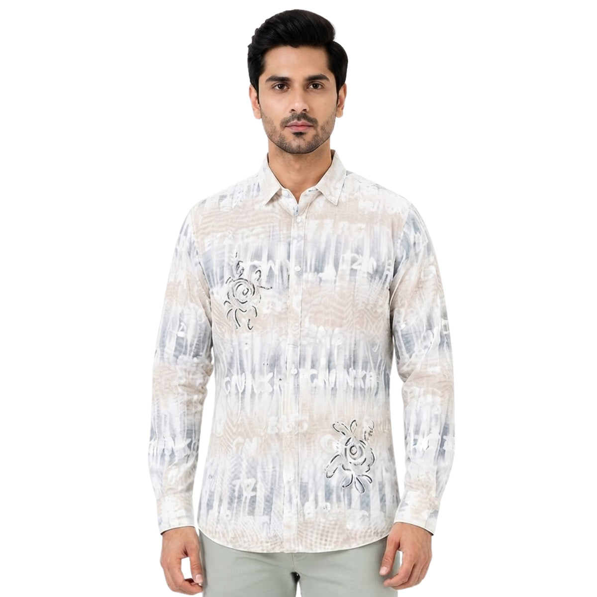 Premium Frosted Bloom Luxe Shirt