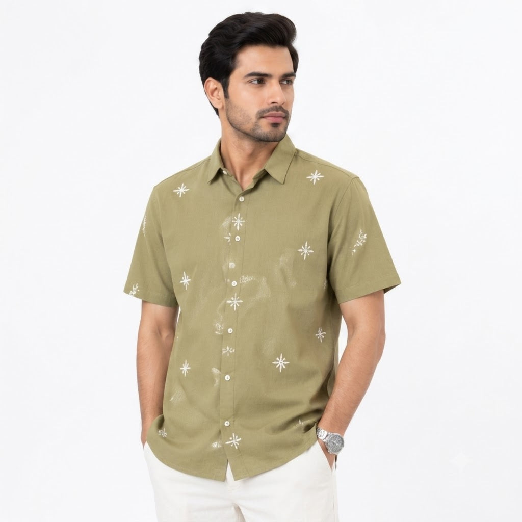 Premium Starlight Olive Shirt