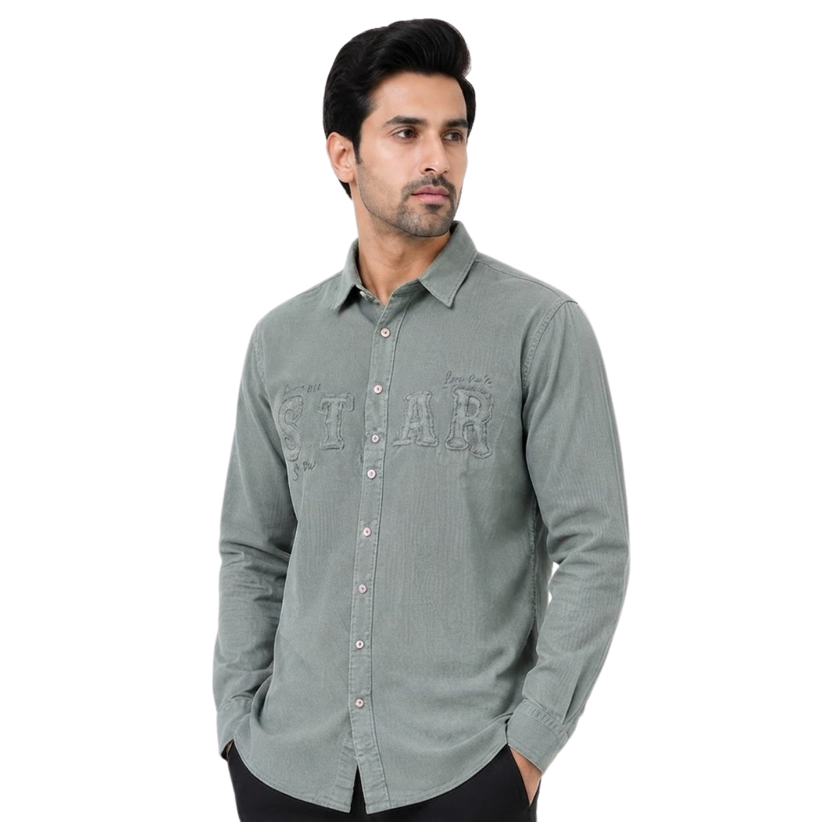 Premium Sage Green Signature Shirt