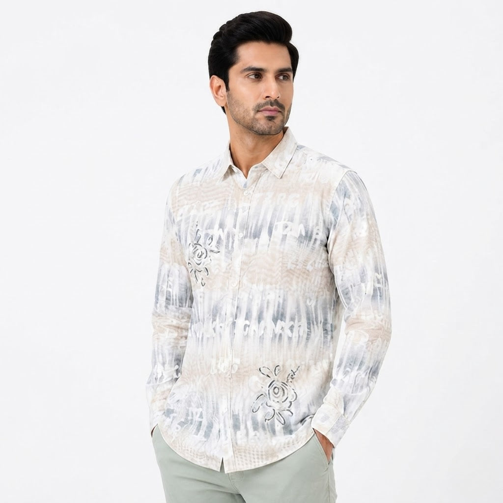 Premium Frosted Bloom Luxe Shirt