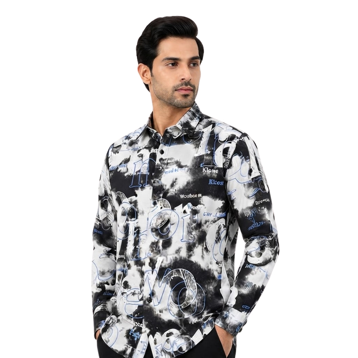 Premium Noir Abstract Luxe Shirt