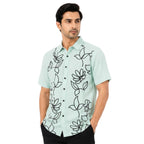 Premium Mint Floral Luxe Shirt