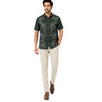 Premium Emerald Floral Signature Shirt