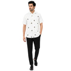 Premium White Blossom Signature Shirt