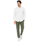 Premium White Signature Linen Shirt