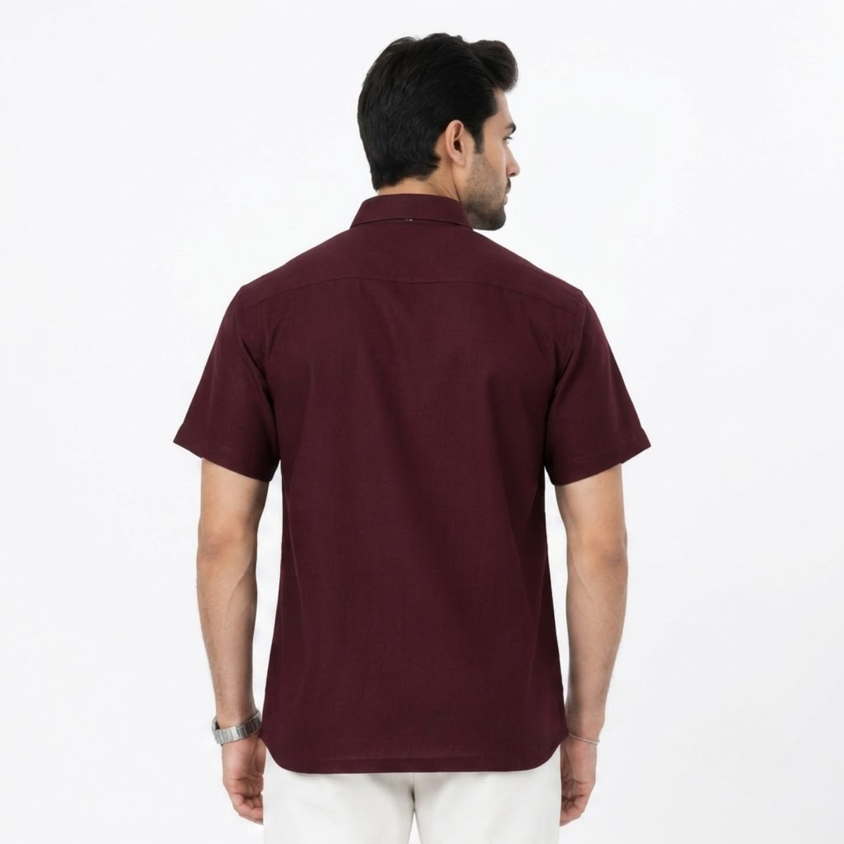 Classic Maroon Embroidered Elite