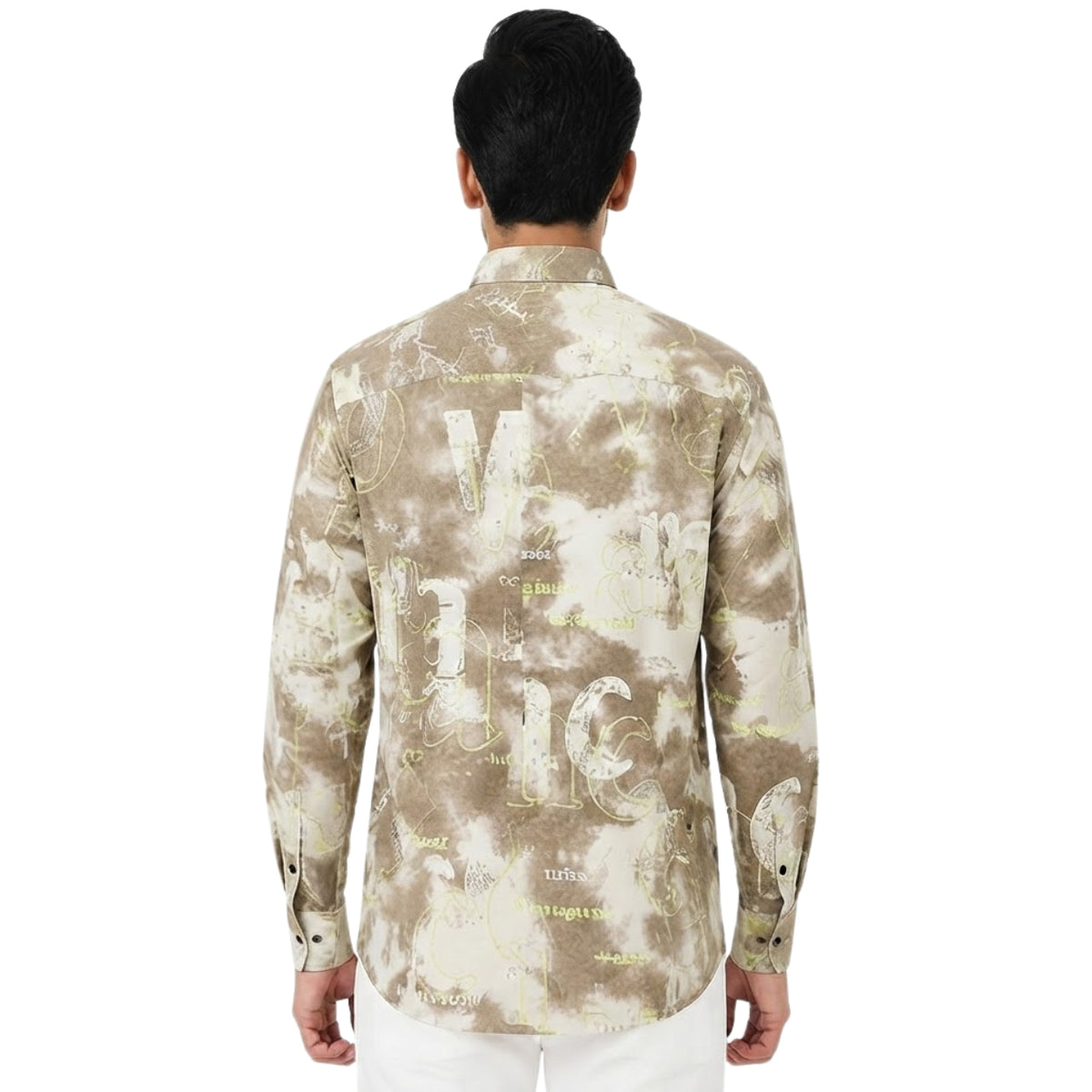 Premium Mocha Abstract Luxe Shirt