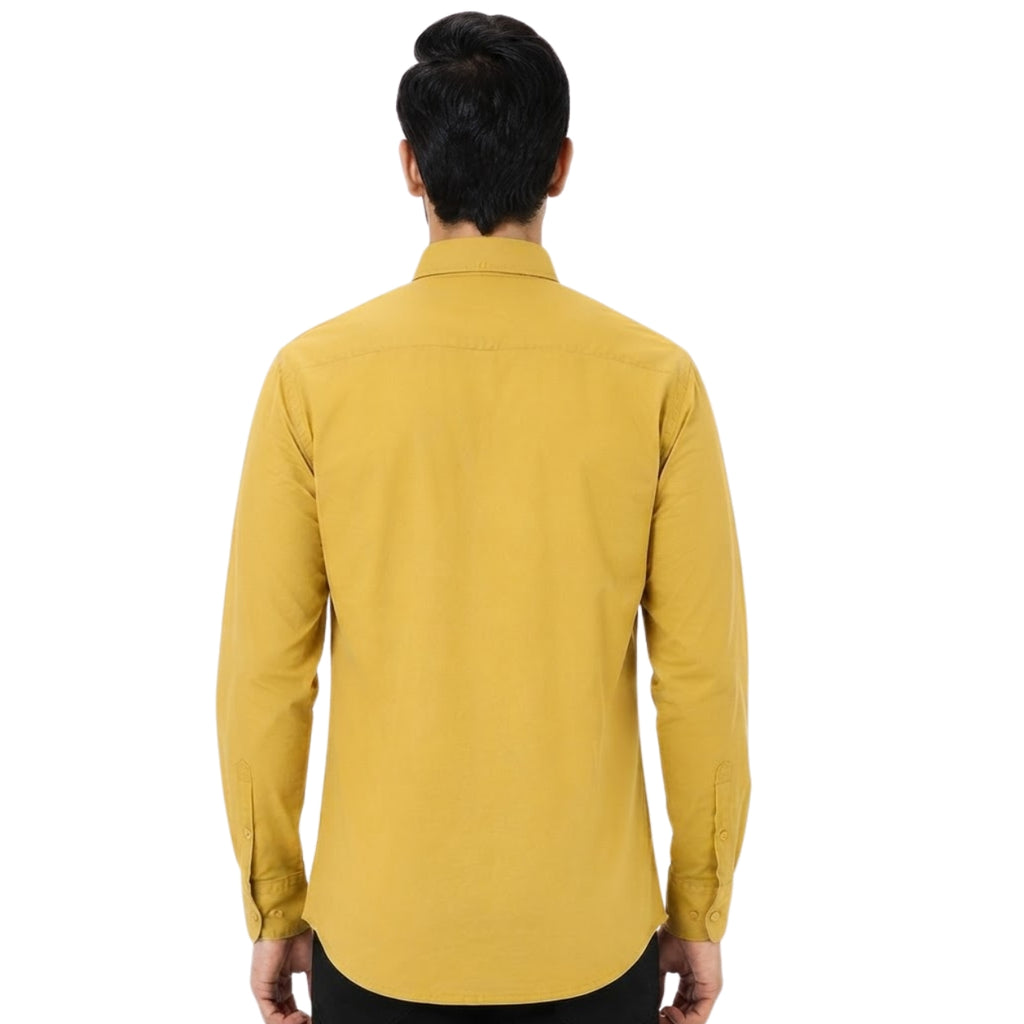 Premium Mustard Urban Patch Shirt