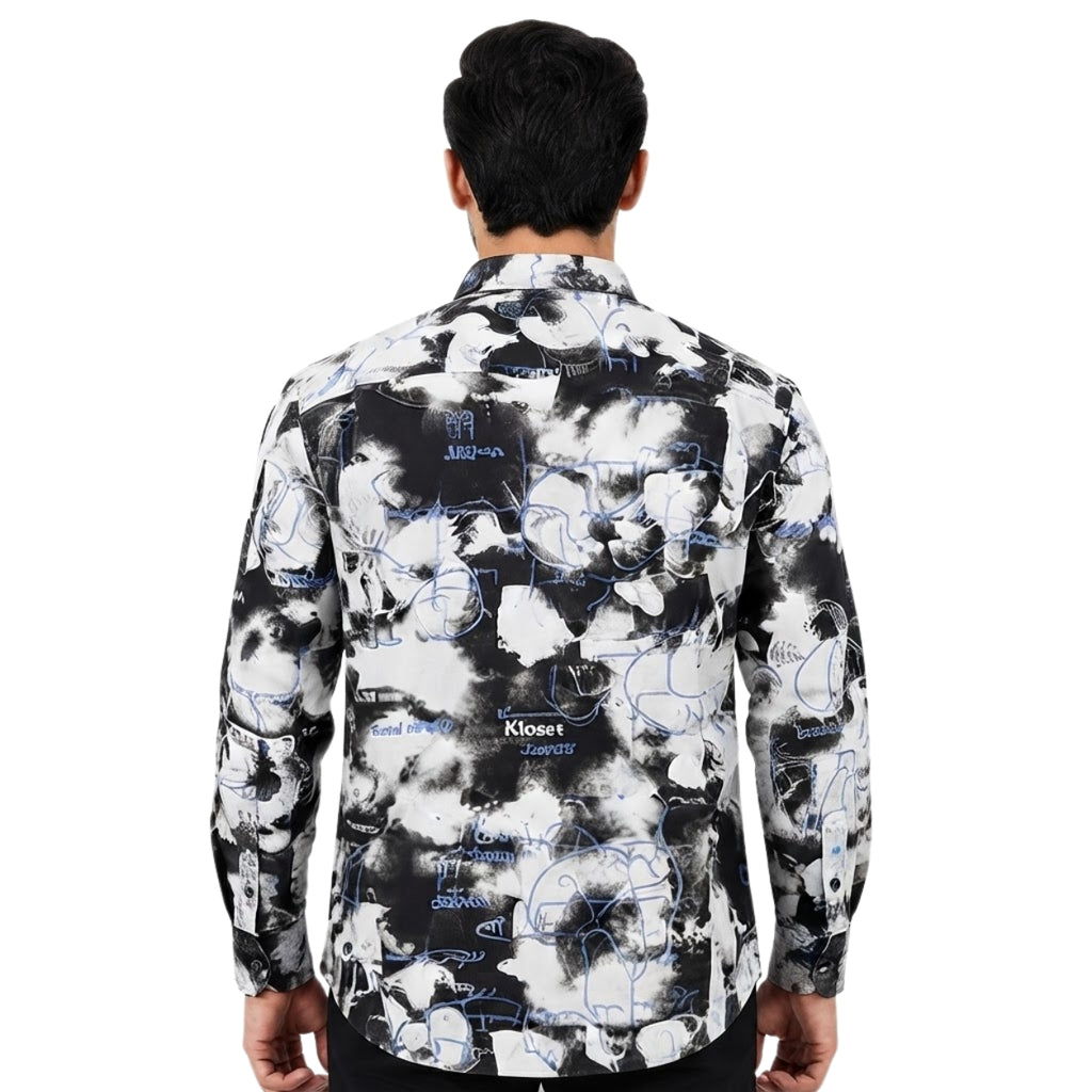 Premium Noir Abstract Luxe Shirt