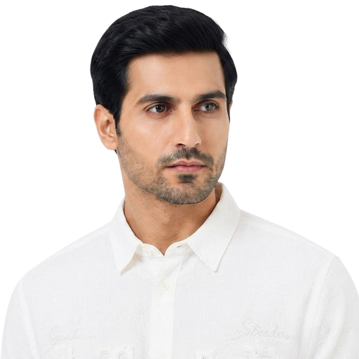 Premium White Signature Linen Shirt