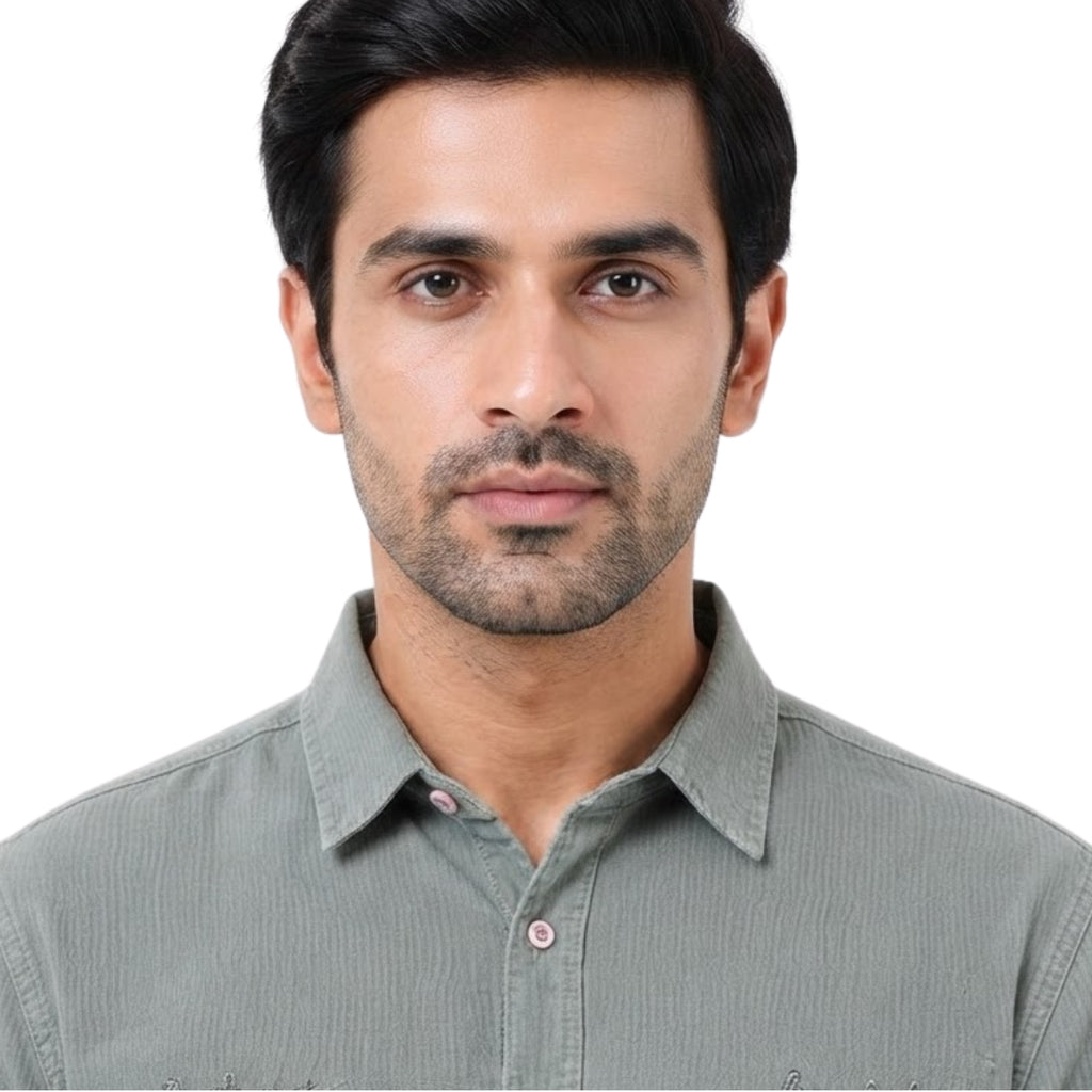 Premium Sage Green Signature Shirt