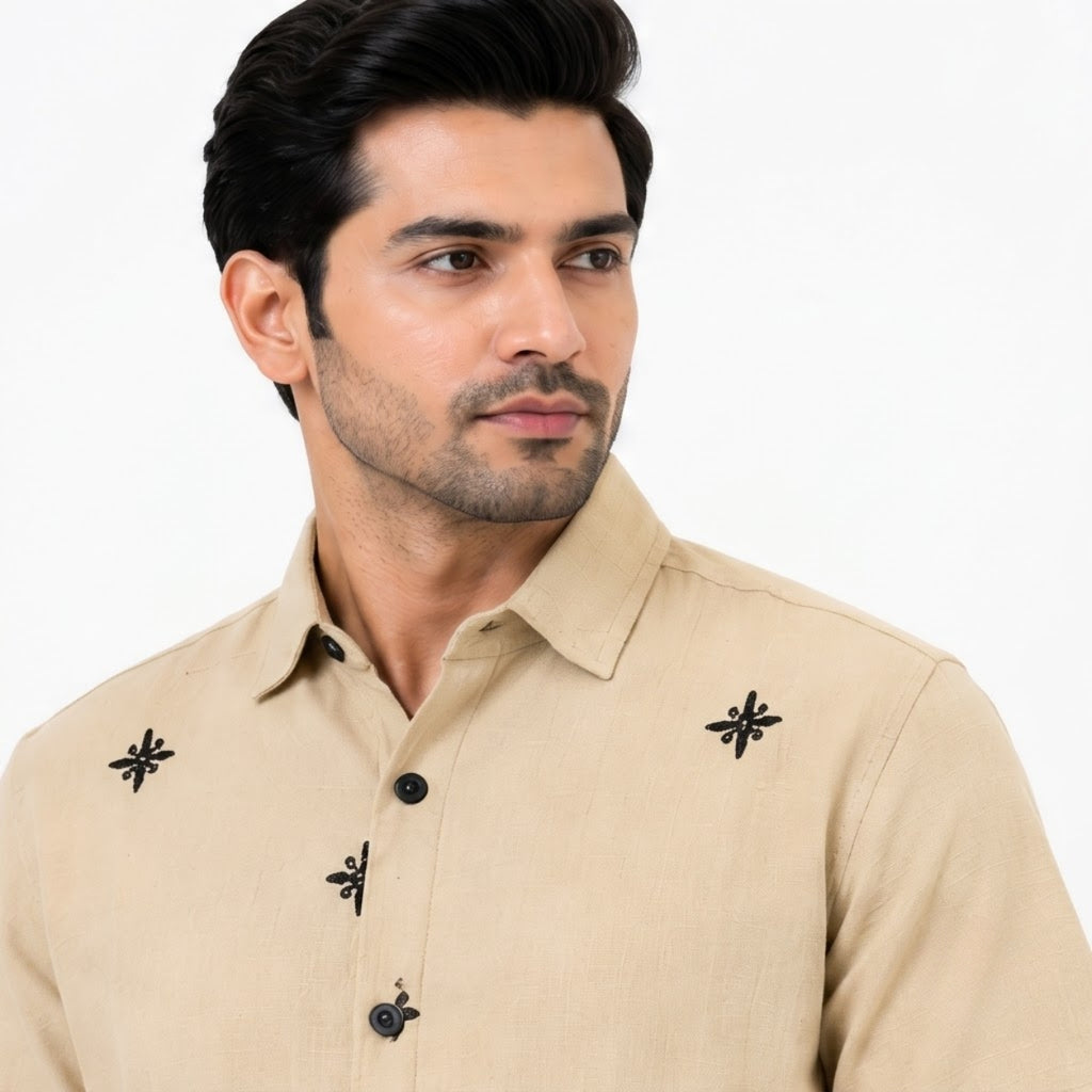 Premium Sandstone Heritage Shirt