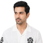 Premium White Blossom Signature Shirt