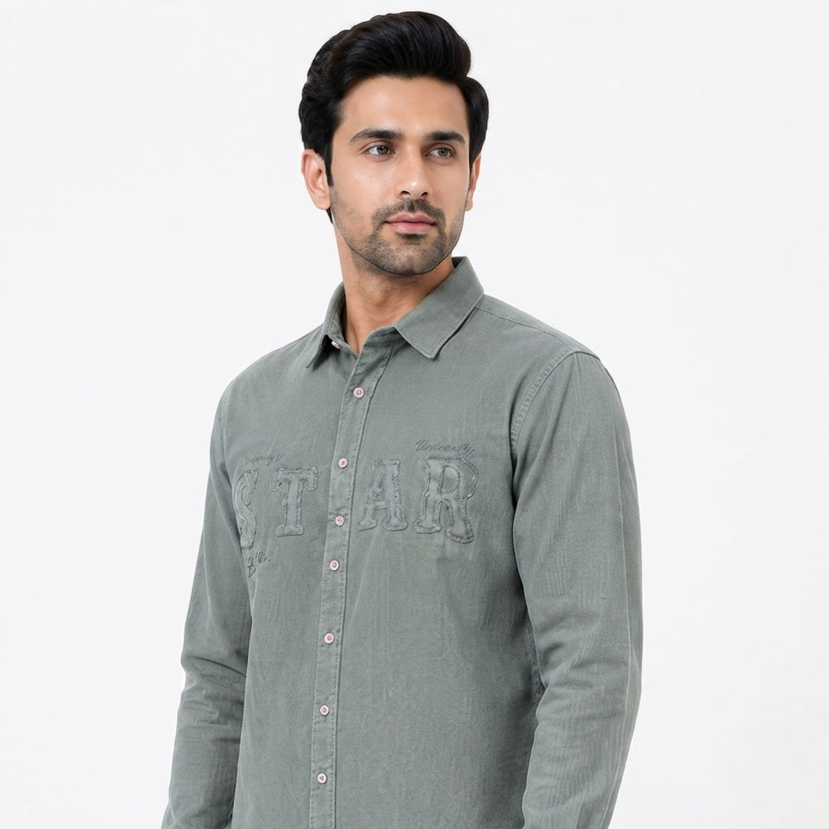 Premium Sage Green Signature Shirt