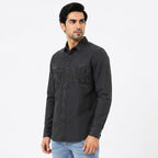 Premium Urban Luxe Black Shirt