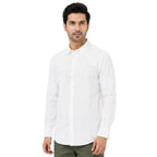 Premium White Signature Linen Shirt
